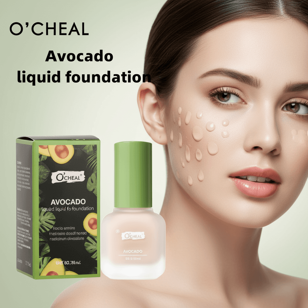 OCHEAL Avocado Liquid Foundation – Matte Oil Control Waterproof BB Cream