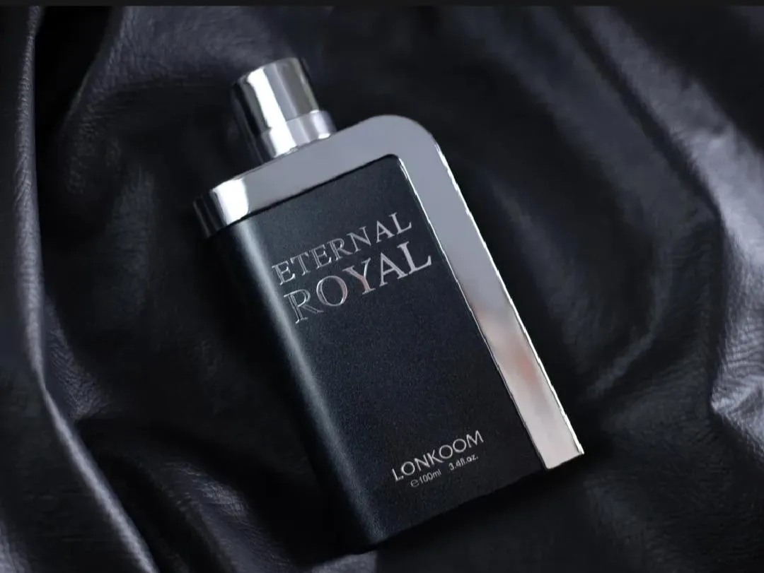Lonkoom Eternal Royal Perfume for Men - 100ml Long Lasting EDT (Black) | Hooria Glow