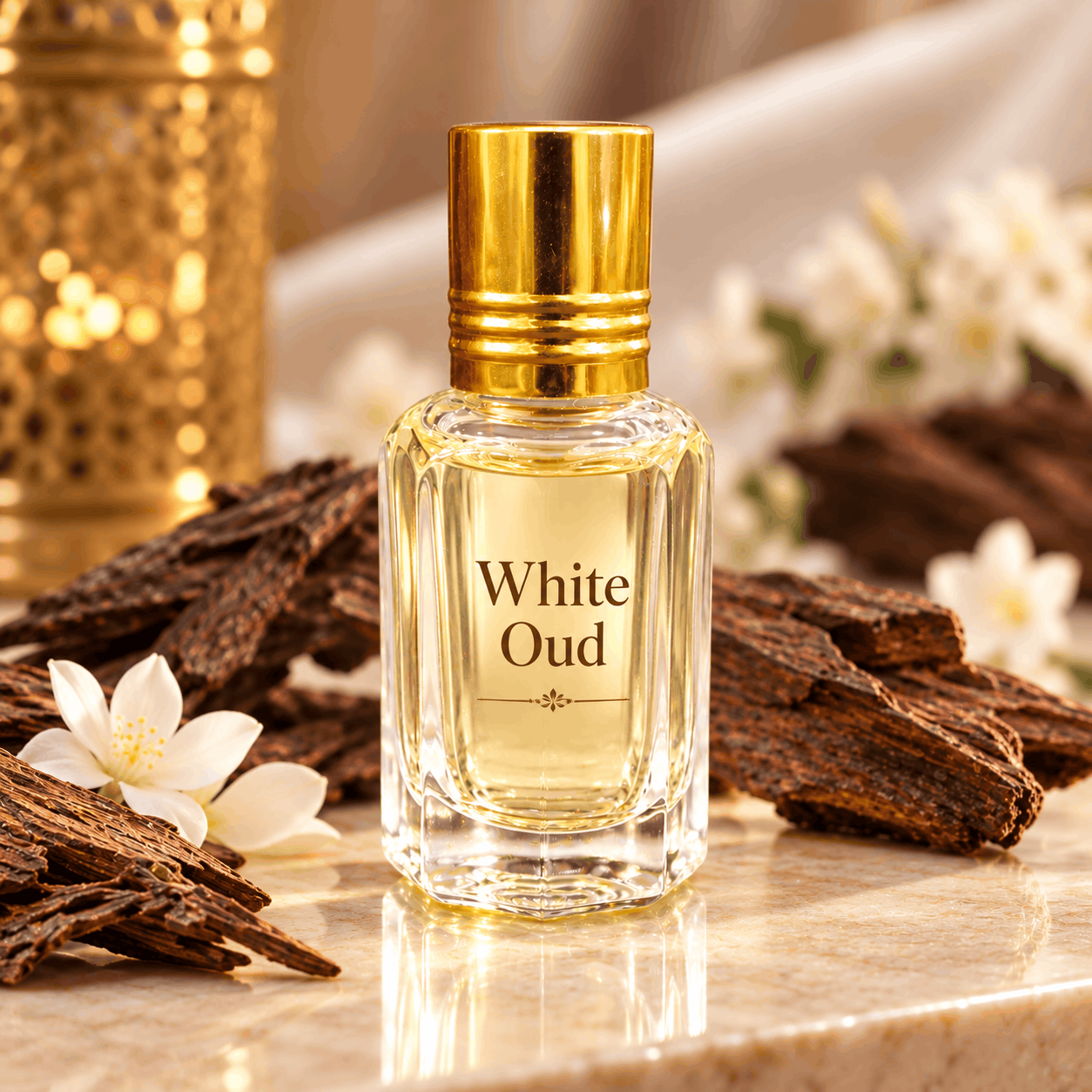 White Oud Attar Oil 12ml