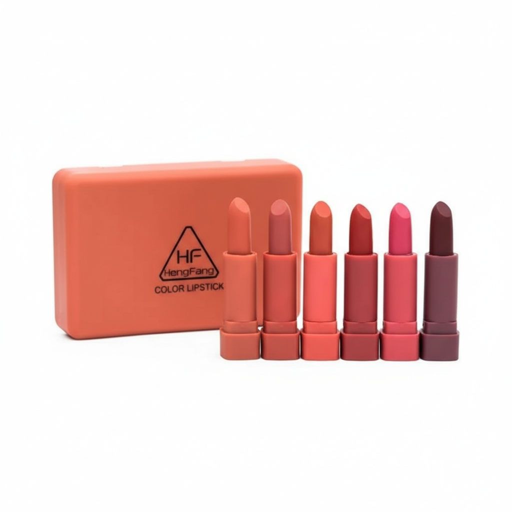 Heng Fang Mini Lipstick (Pack of 6) – Six Shades, One Perfect Set